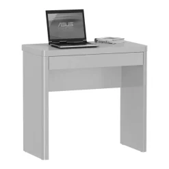 Kinder Wohnen PC-Tisch Trevoz in Hochglanz Weiß