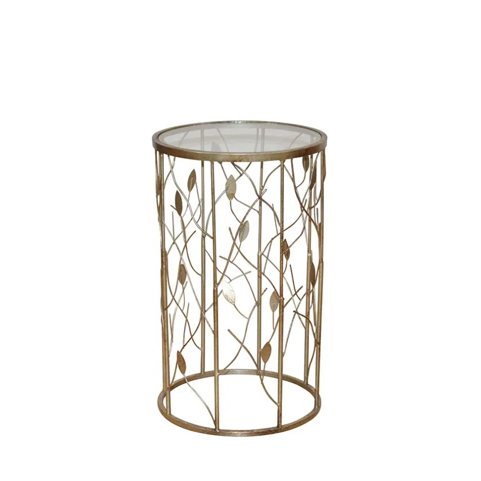 Pflanzenhocker Jarana in Gold^Wohnen Outlet