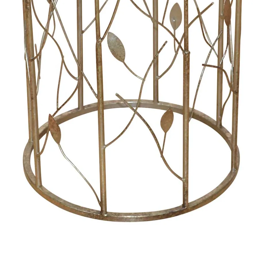 Pflanzenhocker Jarana in Gold^Wohnen Outlet