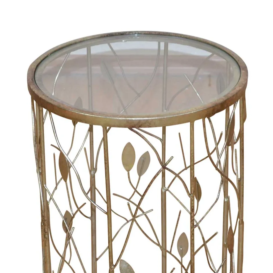 Pflanzenhocker Jarana in Gold^Wohnen Outlet