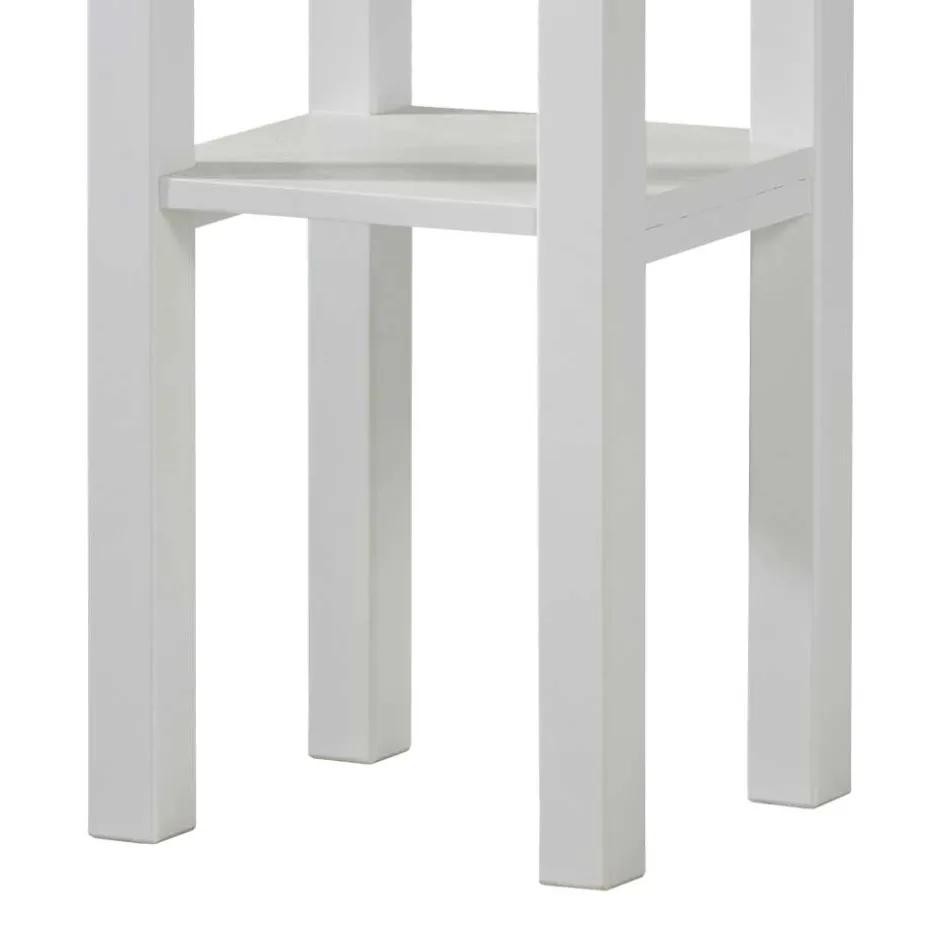 Wohnen Pflanzensäule Rojan in Weiß