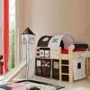 Kinder Wohnen Piraten Spielbett Bram aus Kiefer Massivholz