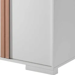 Kinder Wohnen Platzsparendes Hochbett mit Schrank - Rupicon (zweiteilig)