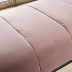 Wohnen Polsterbank in Rosa und Schwarz - Pirna