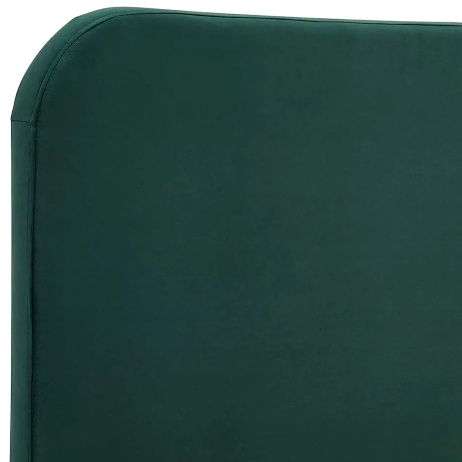 Wohnen Polsterbett in Dunkelgrün Samt - Pleasure