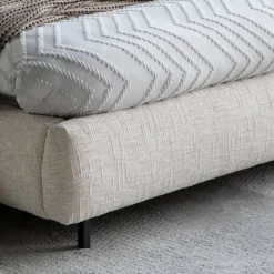 Polsterbett Komplettbett mit Taschenfederkernmatratze H3 - Flyma^Wohnen Hot