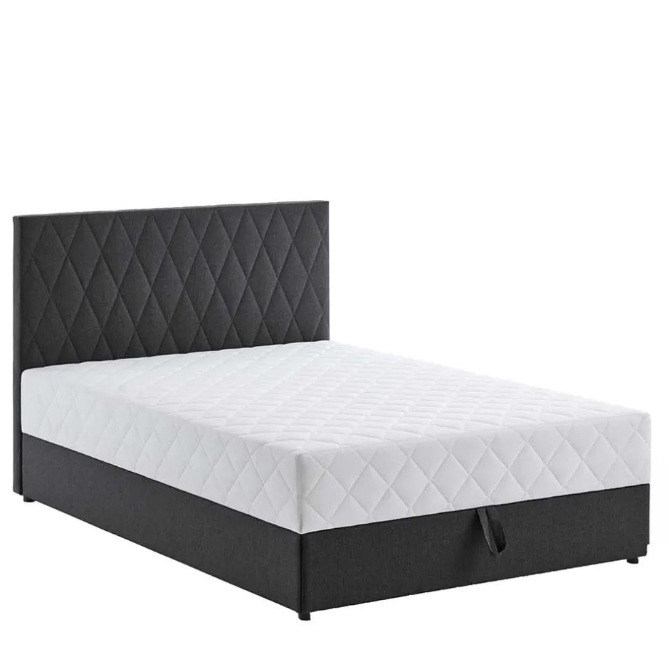 Wohnen Polsterbett mit Matratze H2 und Bettkasten - Marianne