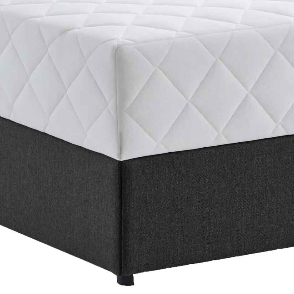 Wohnen Polsterbett mit Matratze H2 und Bettkasten - Marianne