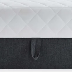 Wohnen Polsterbett mit Matratze H2 und Bettkasten - Marianne