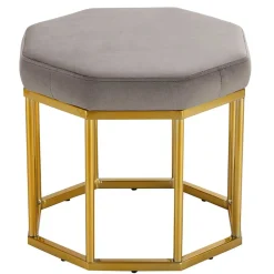 Polsterhocker in achteckiger Form - Lorossa^Wohnen New