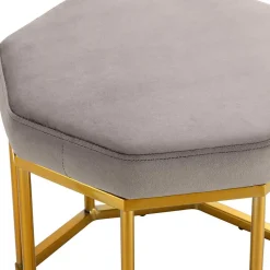 Polsterhocker in achteckiger Form - Lorossa^Wohnen New