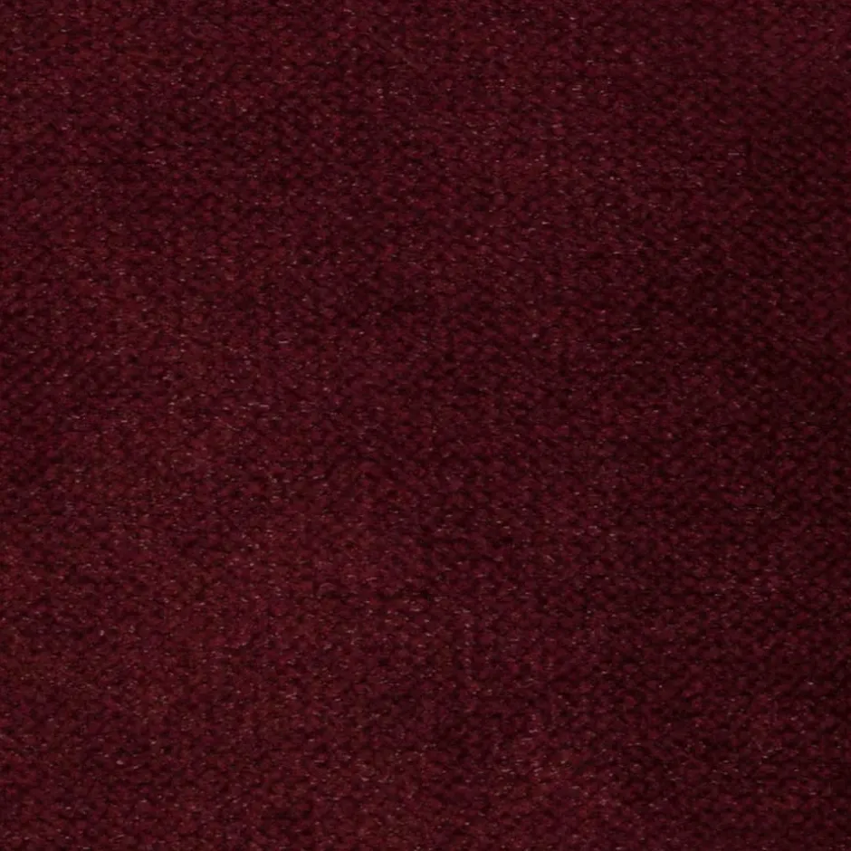 Polsterhocker in Dunkelrot & Schwarz - Haenja^Wohnen Sale