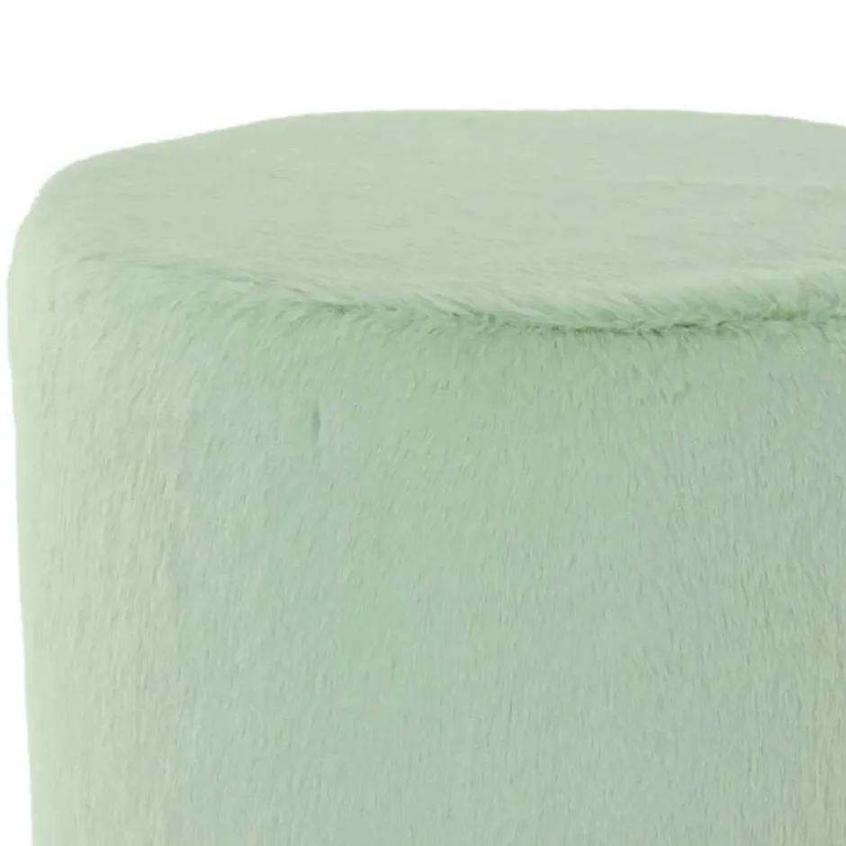 Polsterhocker in Mintgrün mit Gold - Candura^Wohnen Best