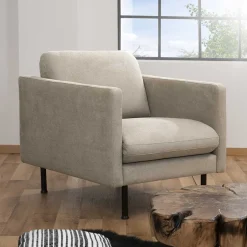 Polstersessel in Beige mit Schwarz - Roco^Wohnen Clearance