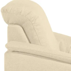 Polstersessel in Beige und Nussbaum Braun - Nando^Wohnen Discount