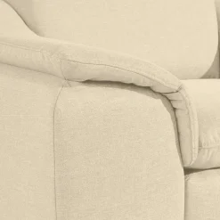 Polstersessel in Beige und Nussbaum Braun - Nando^Wohnen Discount