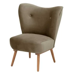 Polstersessel in Beigegrau und Erle - Debe^Wohnen Outlet