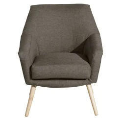 Polstersessel in Beigegrau Stoff - Jonas^Wohnen