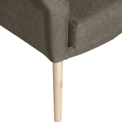 Polstersessel in Beigegrau Stoff - Jonas^Wohnen