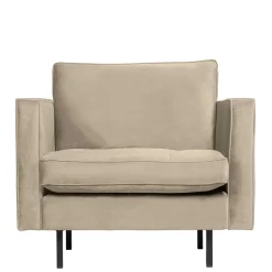 Polstersessel in Khaki Samt - Afeiro^Wohnen Discount