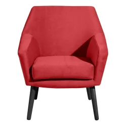 Polstersessel in Rot und Schwarz - Zehadra^Wohnen Sale