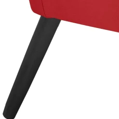 Polstersessel in Rot und Schwarz - Zehadra^Wohnen Sale