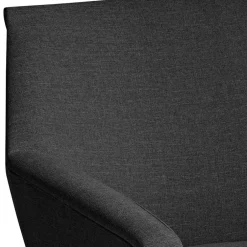 Wohnen Polstersessel in Schwarz und Buche Natur - Gates