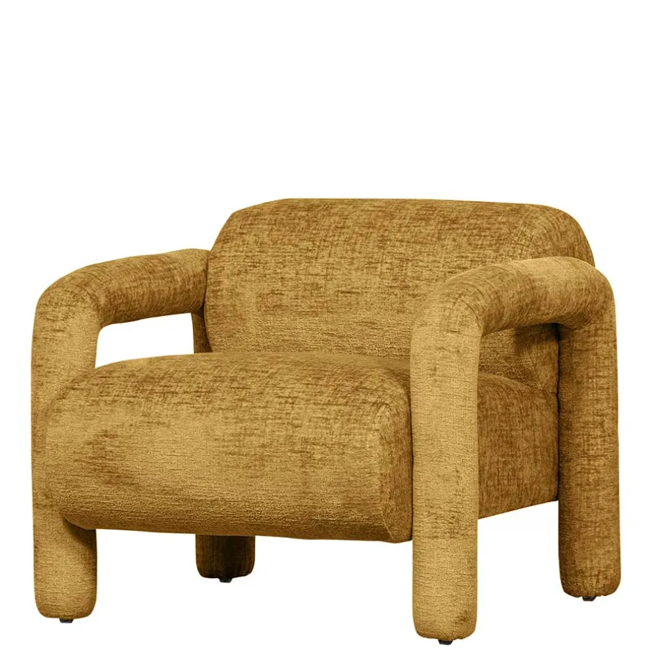 Wohnen Polstersessel in tollem Design aus Samt - Asta