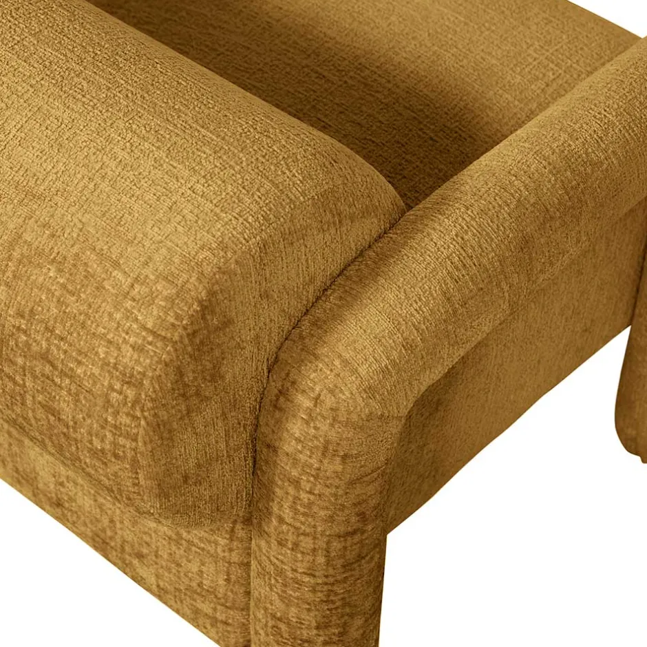 Wohnen Polstersessel in tollem Design aus Samt - Asta