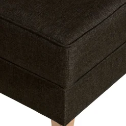 Wohnen Polstersessel mit Ohren in Braun und Buche - Revelinda