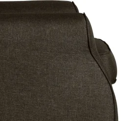 Wohnen Polstersessel mit Ohren in Braun und Buche - Revelinda