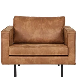 Wohnen Polstersessel Trokey in Cognac Braun