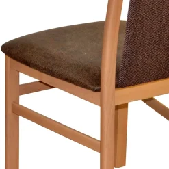 Wohnen Polsterstühle aus Buchenholz - Bigova (2er Set)