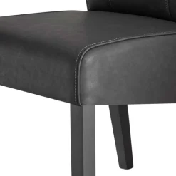 Wohnen Polsterstühle aus Kunstleder & Massivholz - Artiga (2er Set)