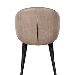 Polsterstühle aus Microfaser in Taupe - Alisa (2er Set)^Wohnen Online