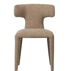 Wohnen Polsterstühle in Beige Stoff - Eradis (2er Set)