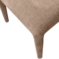 Wohnen Polsterstühle in Beige Stoff - Eradis (2er Set)