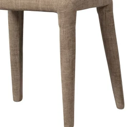 Wohnen Polsterstühle in Beige Stoff - Eradis (2er Set)
