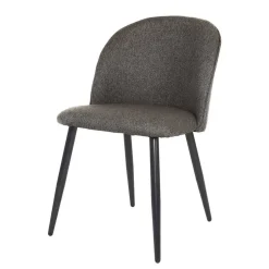 Polsterstühle in Dunkelgrau - Lolona (2er Set)^Wohnen Outlet