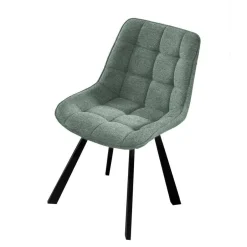 Polsterstühle in Dunkelgrün - Islando (4er Set)^Wohnen Discount