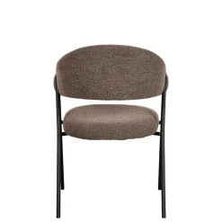 Polsterstühle in Hellbraun Boucle - Jaggon (2er Set)^Wohnen Outlet