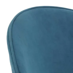 Wohnen Polsterstühle in Petrol & Schwarz - Jeandru (4er Set)