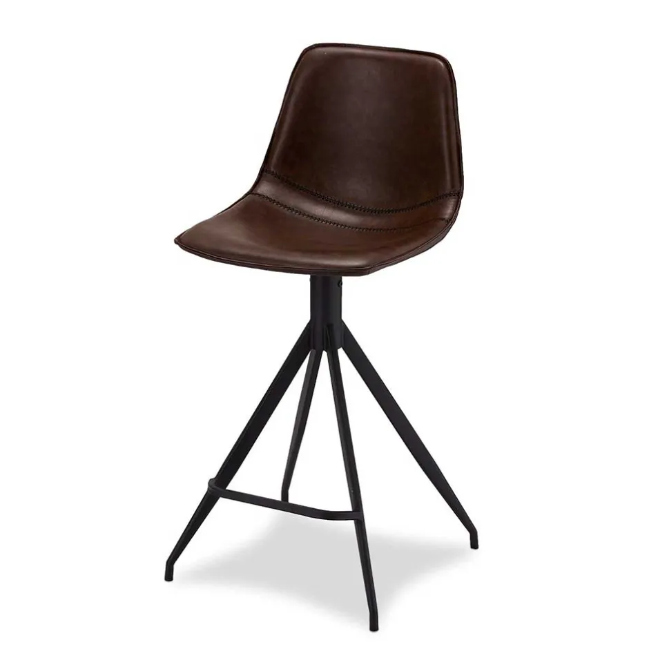 Polsterstuhl für Bar & Theke in Braun - Kalis (2er Set)^Wohnen New