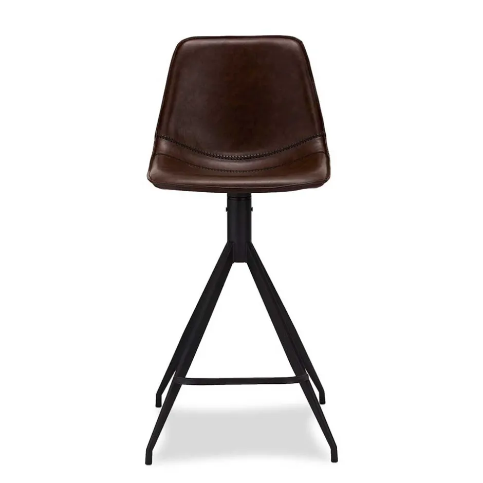 Polsterstuhl für Bar & Theke in Braun - Kalis (2er Set)^Wohnen New
