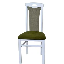 Polsterstuhl in Weiß & Grün - Suena (2er Set)^Wohnen Outlet