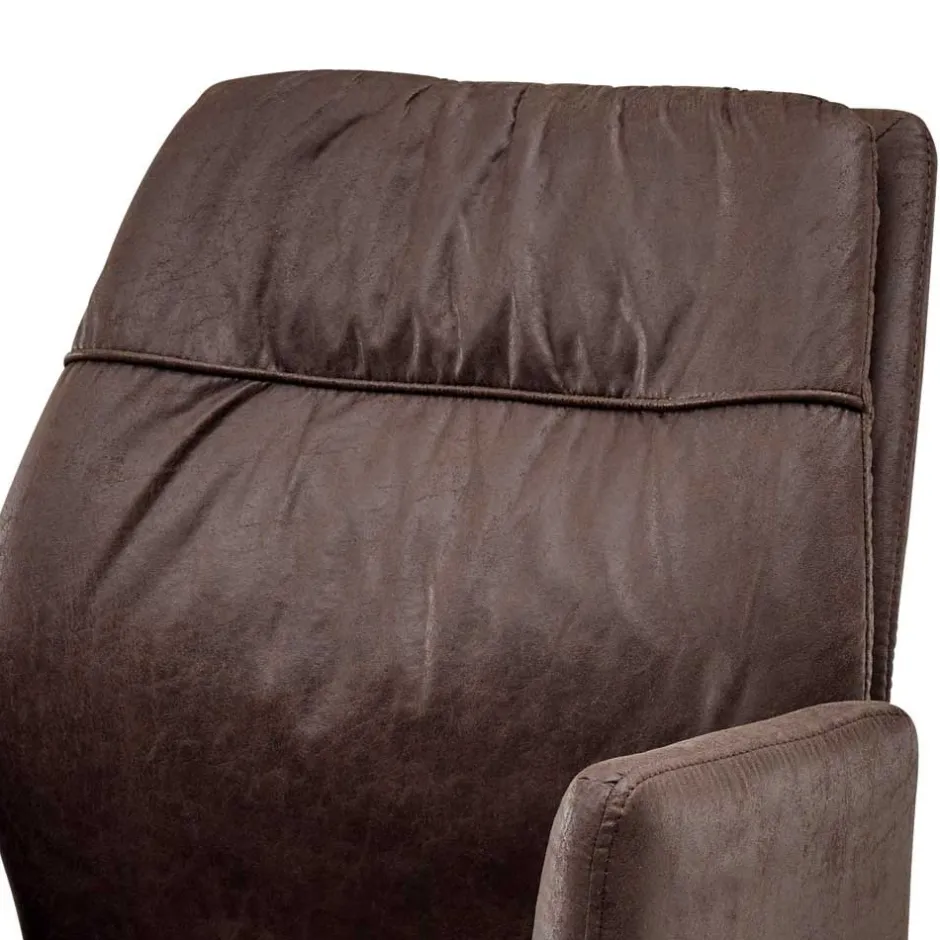 Polsterstuhl mit Armlehen auf Drehgestell - New Orleans (2er Set)^Wohnen Hot