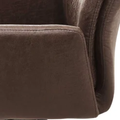 Polsterstuhl mit Armlehen auf Drehgestell - New Orleans (2er Set)^Wohnen Hot