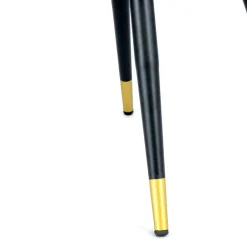 Polsterstuhl mit Armlehnen in Rosa Schwarz - Elliot^Wohnen Sale