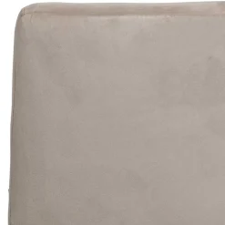 Wohnen Polsterstuhl mit Stativgestell in Beigegrau - Melli