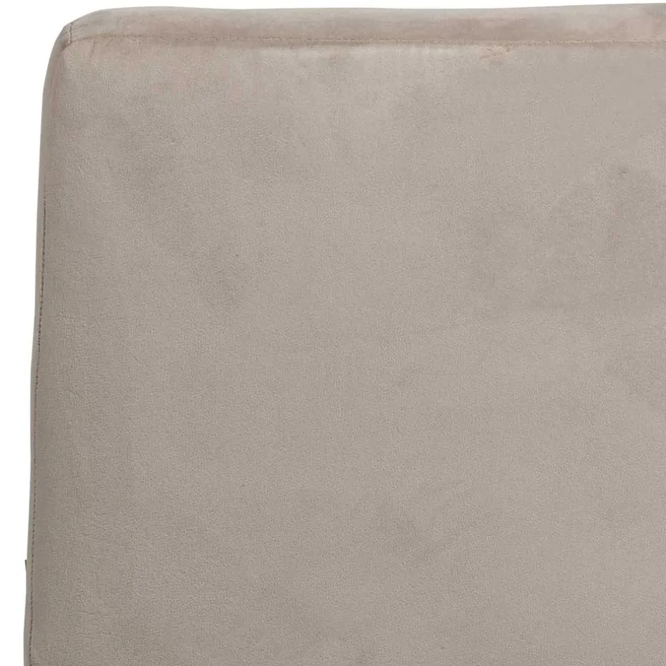 Wohnen Polsterstuhl mit Stativgestell in Beigegrau - Melli